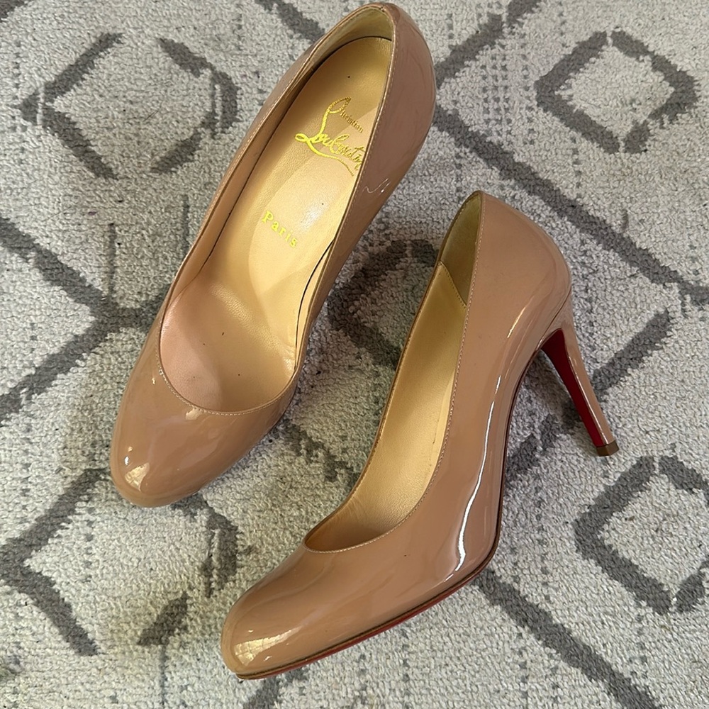 Nude Louboutin Pumps sz36.5